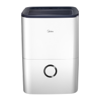 Осушувач повітря Midea MDDF-16DEN7-QA3 16 л/добу для дому та квартири