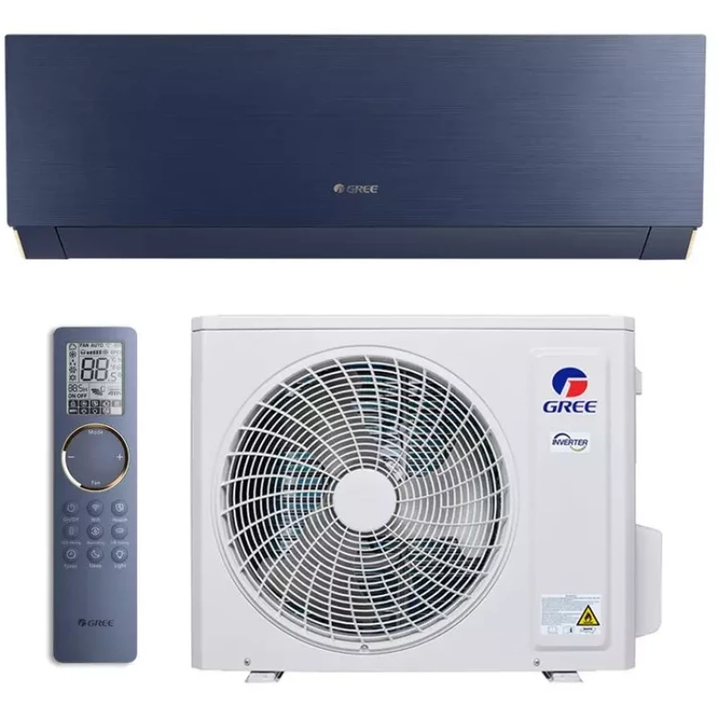 Кондиціонер Gree серії Clivia DC Inverter GWH12AUCXB-K6DNA1A Blue