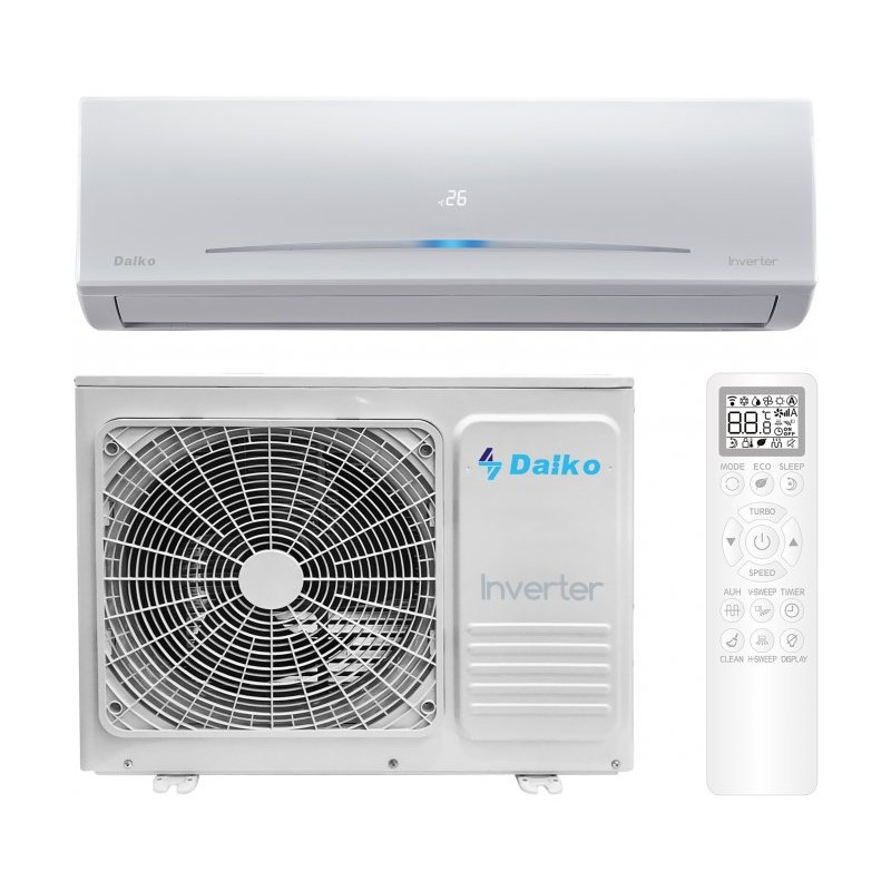 Кондиціонер DAIKO ASP-H24WINX серія Northland Inverter тепловий насос на -25 градусів Кондиціонер DAIKO ASP-H24WINX серія Northland Inverter тепловий насос на -25 градусів