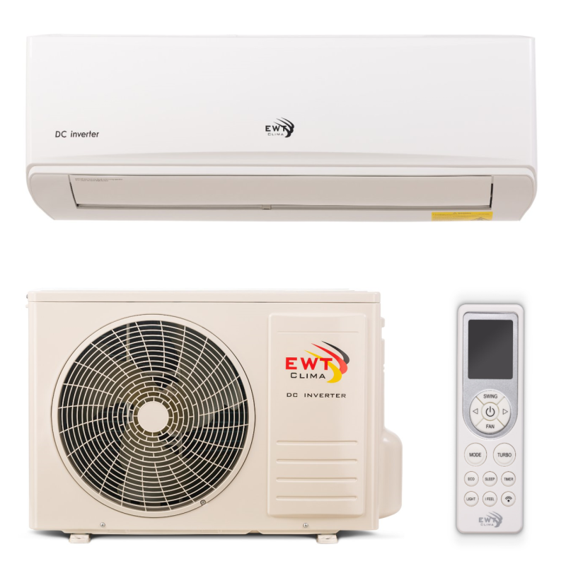 Кондиціонер EWT Clima S-180SDP-HRFN8 Scirocco, 50м2, A++. R32, -20°С/+48°С,Wi-Fi Ready.