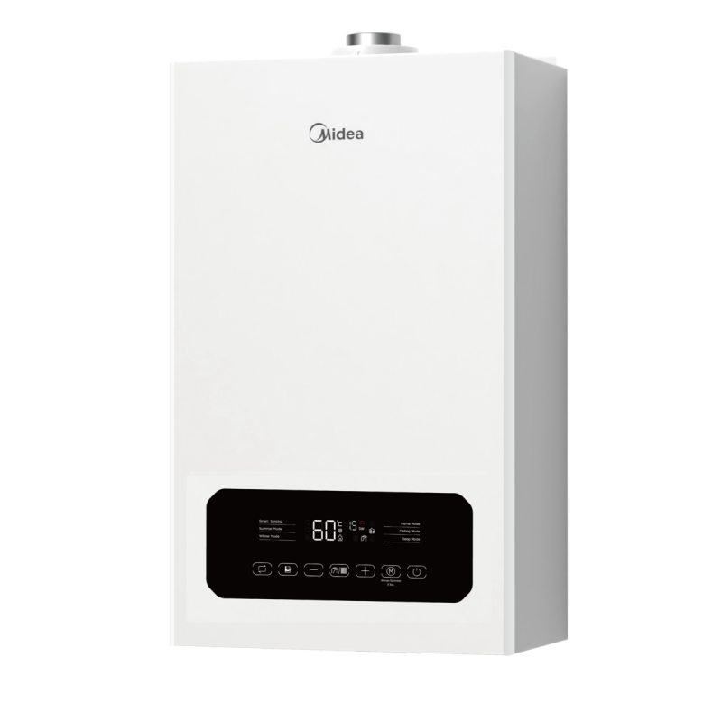 Газовий котел Midea L1GB24-C20WS, 24 кВт (двоконтурний турбований + труба) Газовий котел Midea L1GB24-C20WS, 24 кВт (двоконтурний турбований + труба)